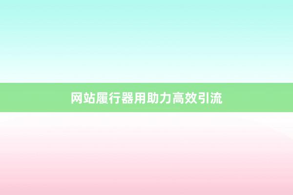 网站履行器用助力高效引流